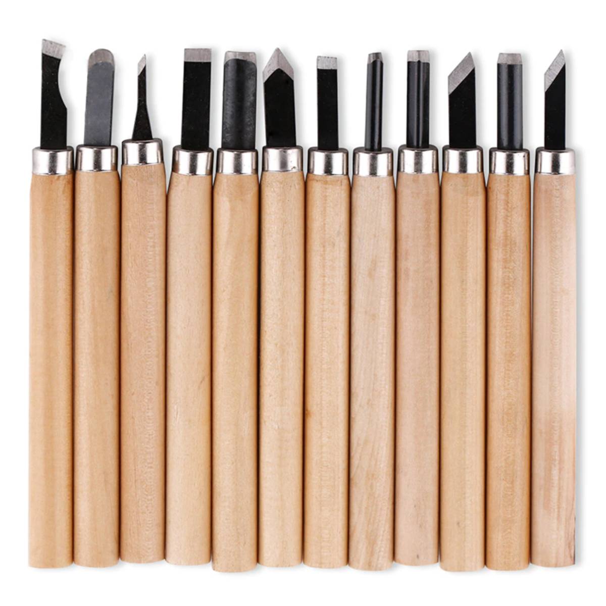 Dláta rezbárske - sada 12ks