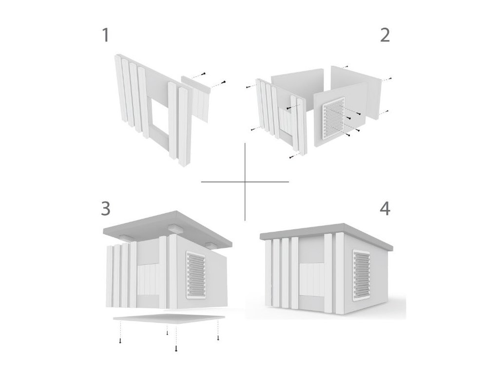 Buda dla kota - MODERN ELEGANCE - obrazek 3