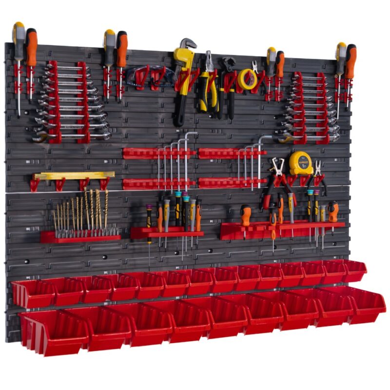 Organizer narzędziowy 1152×780 mm – z uchwytami i 23 kuwetami