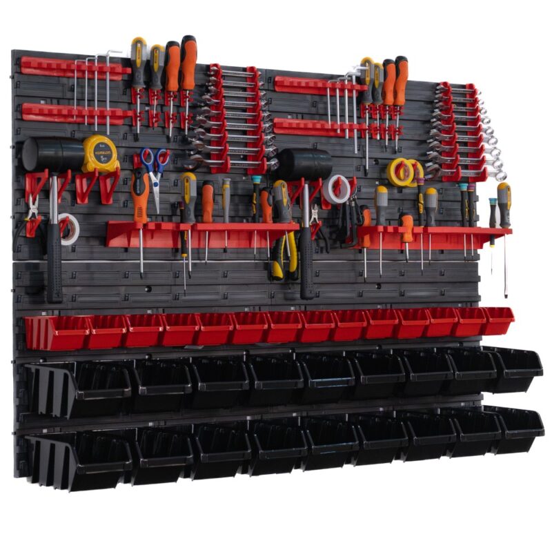 Organizer narzędziowy 1152×780 mm – z uchwytami i 32 kuwetami