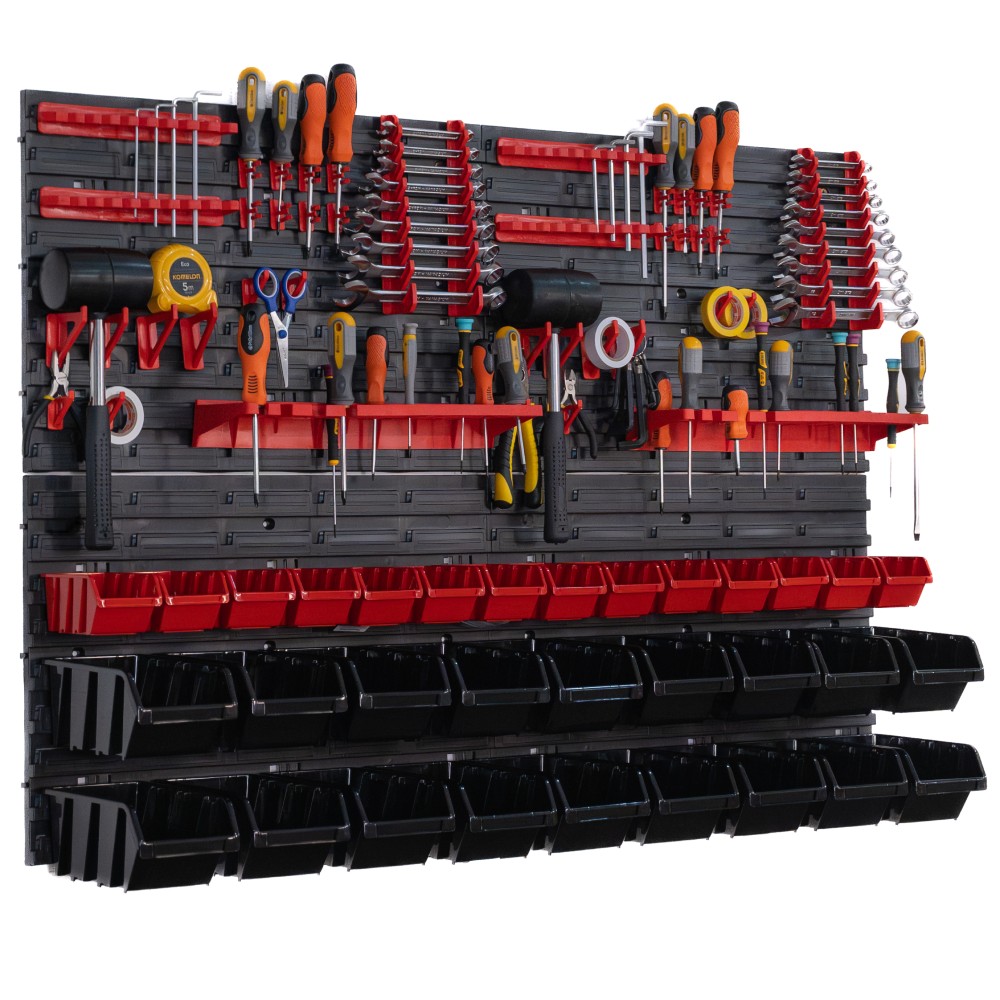 Organizer narzędziowy 1152×780 mm – z uchwytami i 32 kuwetami