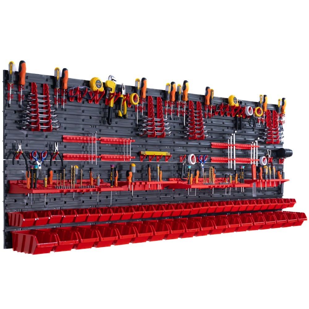 Organizer narzędziowy 2300×780 mm – z uchwytami i 46 kuwetami