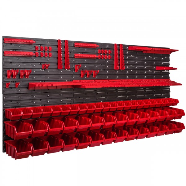Organizer narzędziowy 1728×780 mm – z uchwytami i 50 kuwetami - obrazek 2