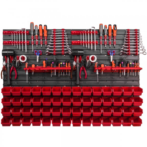 Organizer narzędziowy 1152×780 mm – z uchwytami i 56 kuwetami - obrazek 4