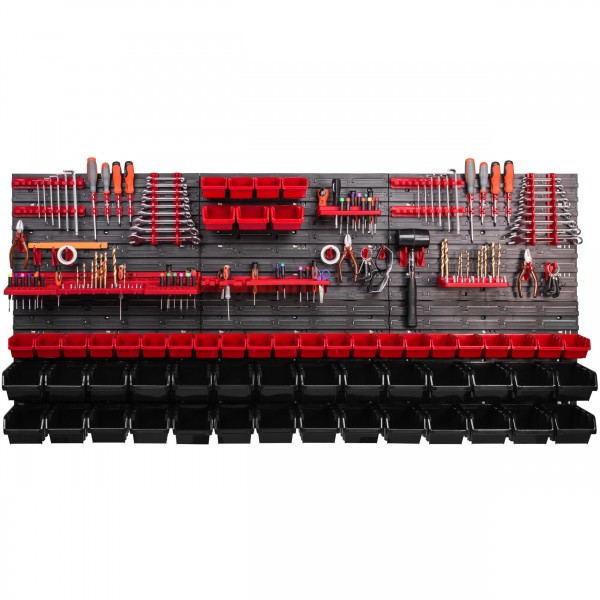 Organizer narzędziowy 1728×780 mm – z uchwytami i 57 kuwetami - obrazek 3