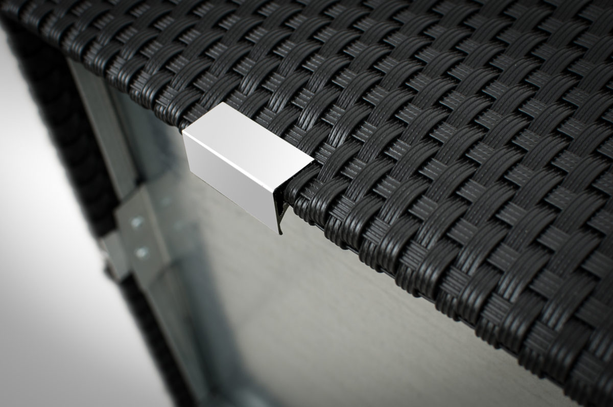 Ratanový kvetináč L - PREMIUM Technorattan - obrazek 12