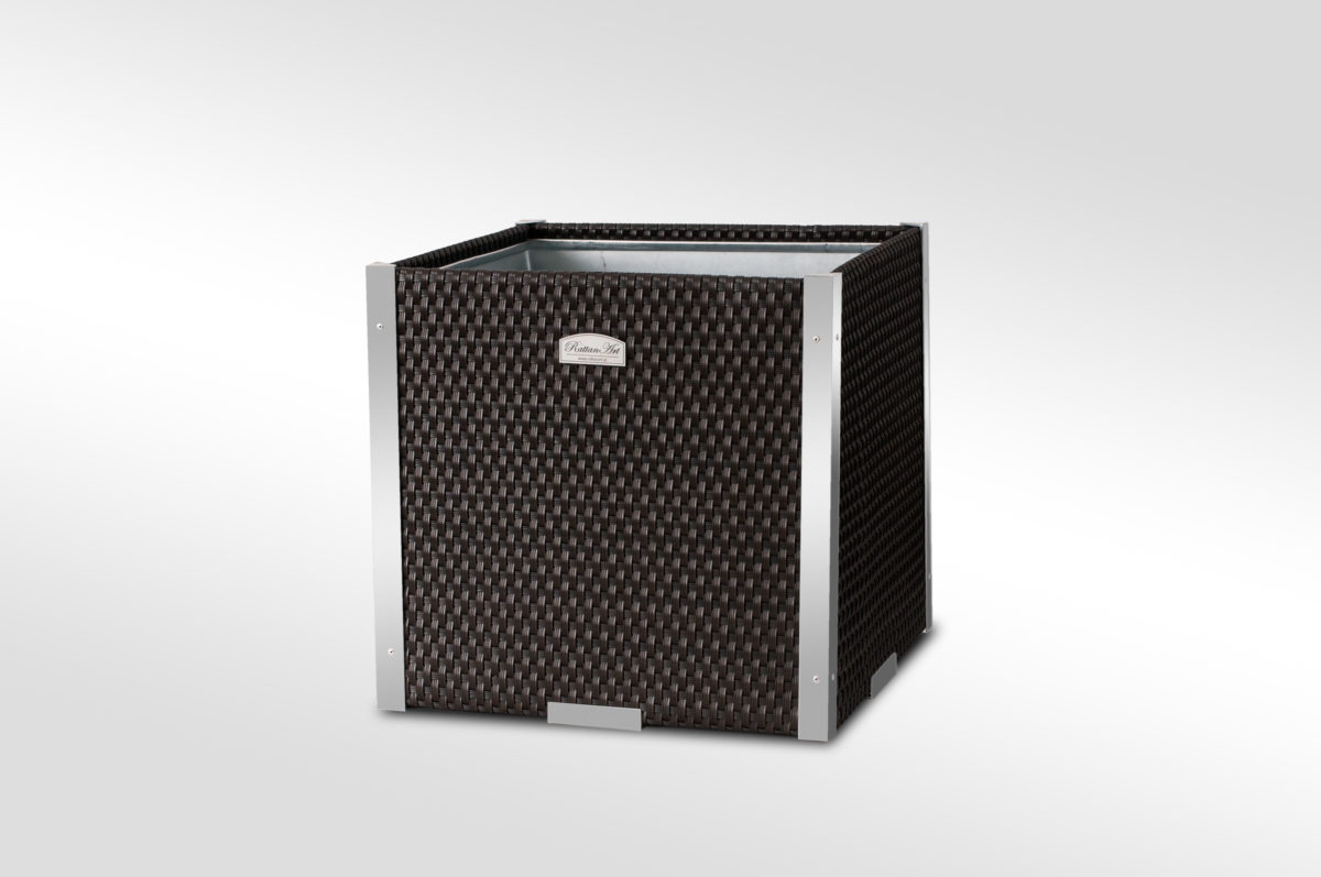 Ratanový kvetináč S – PREMIUM Technorattan - obrazek 6