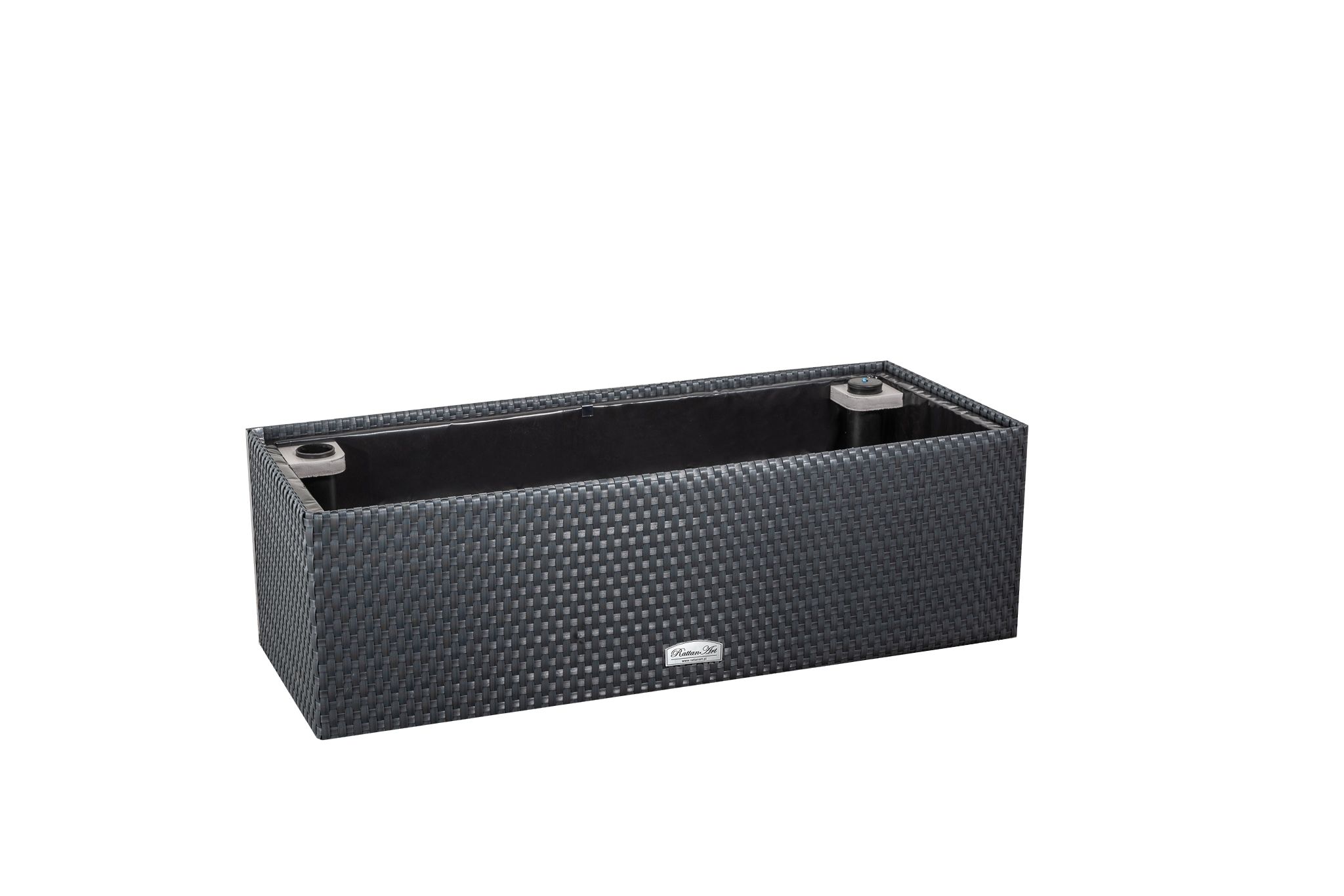 Ratanový kvetináč samozavlažovací s podstavcom LUX - PREMIUM Technorattan - obrazek 5