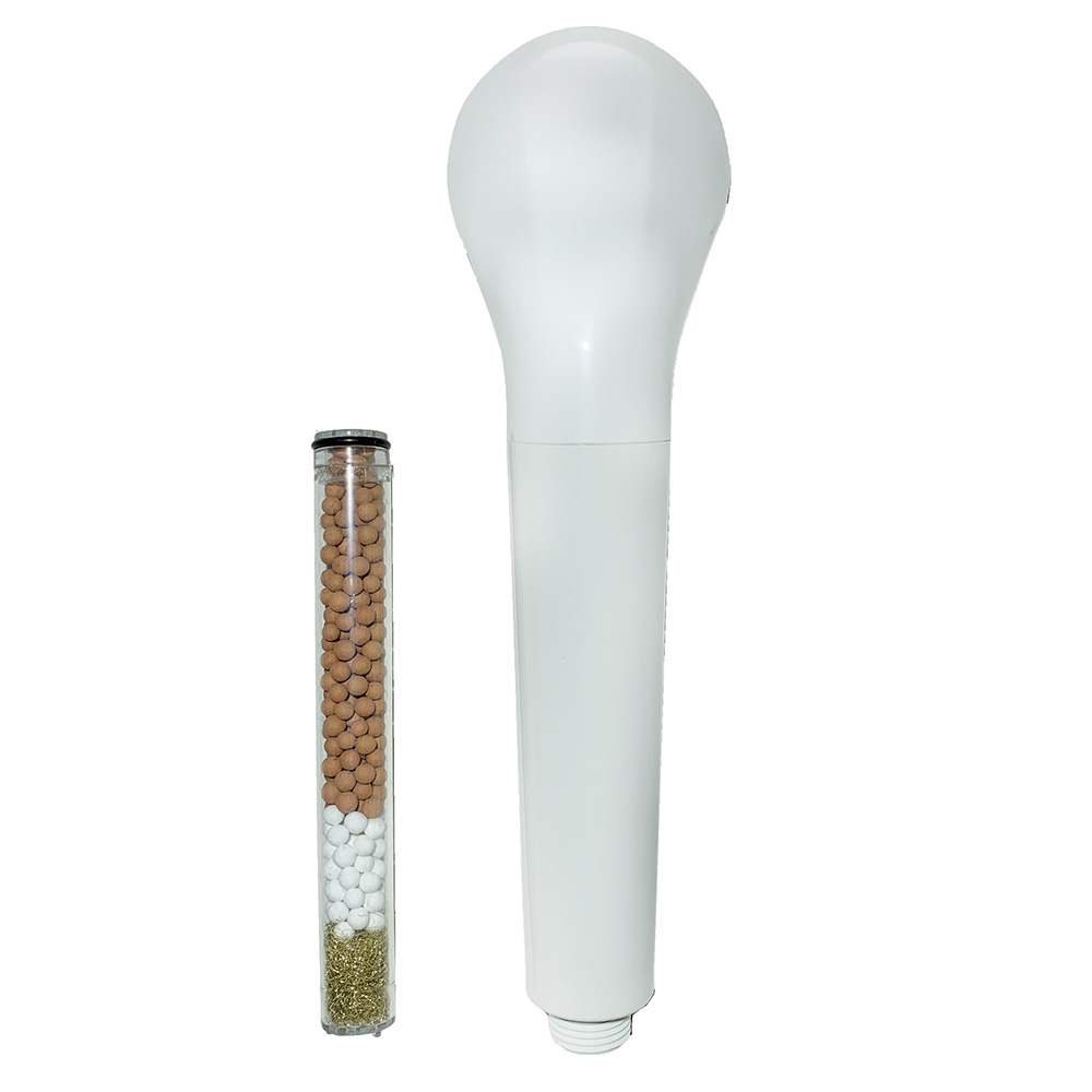 Filtračná sprchová hlavica FHSH-8-C Biela - obrazek 2