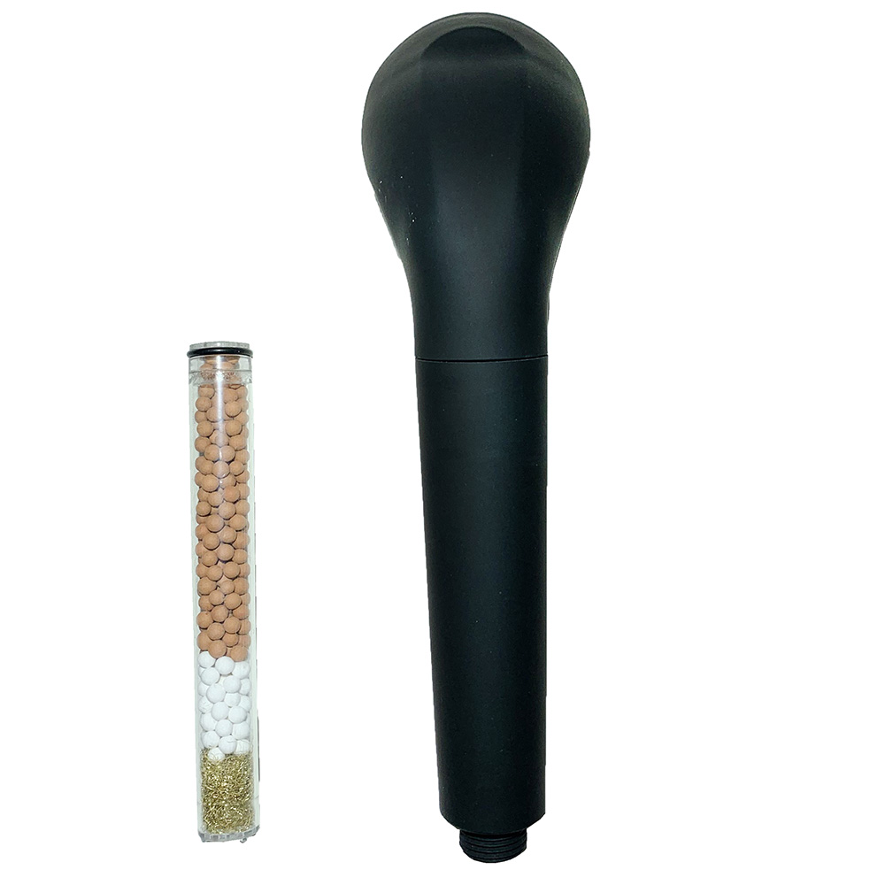 Filtračná sprchová hlavica FHSH-8-C Čierna - obrazek 2