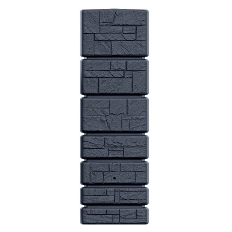 Zbiornik na deszczówkę - 350 l - DEKOR STONE - Antracyt - obrazek 2